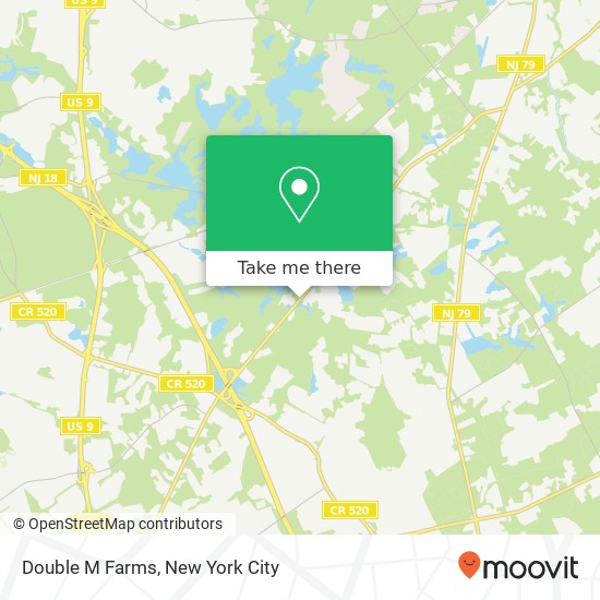 Mapa de Double M Farms