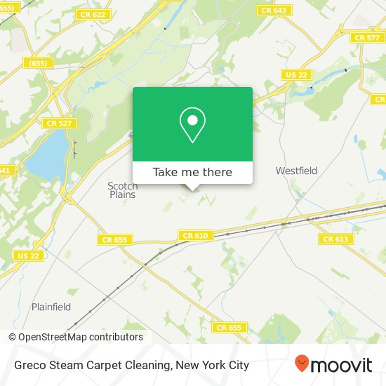 Greco Steam Carpet Cleaning map