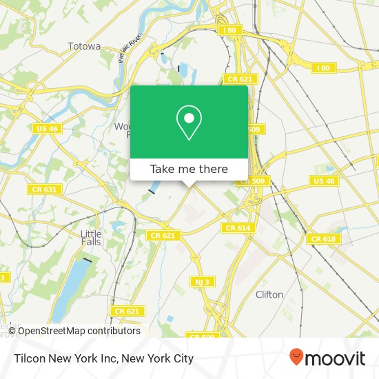 Mapa de Tilcon New York Inc