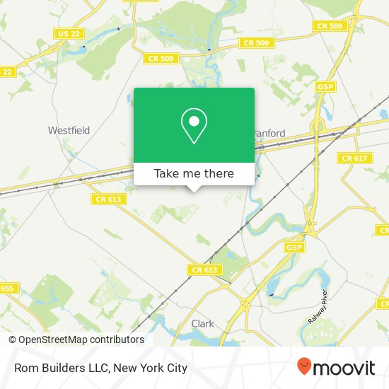 Rom Builders LLC map