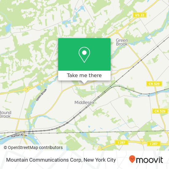 Mountain Communications Corp map