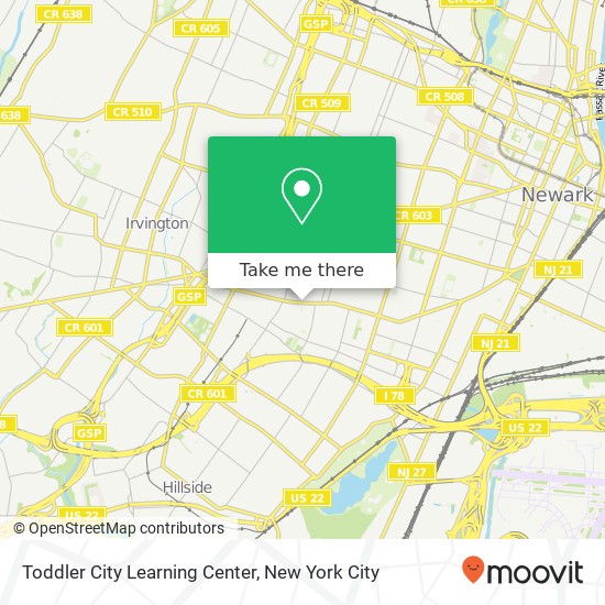 Toddler City Learning Center map