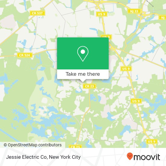 Jessie Electric Co map