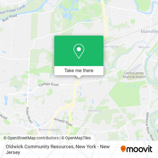 Oldwick Community Resources map