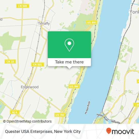 Quester USA Enterprises map