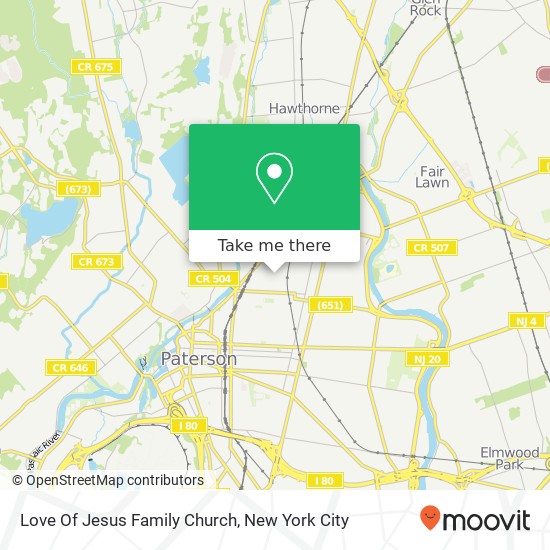 Love Of Jesus Family Church map