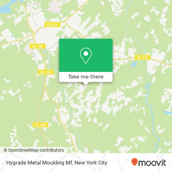 Mapa de Hygrade Metal Moulding Mf
