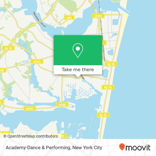 Mapa de Academy-Dance & Performing