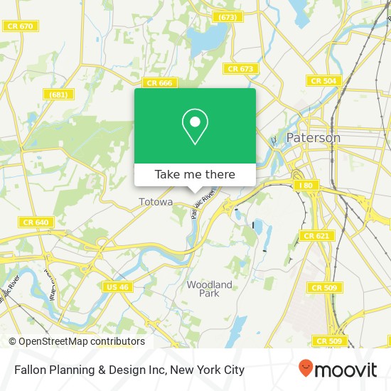 Mapa de Fallon Planning & Design Inc