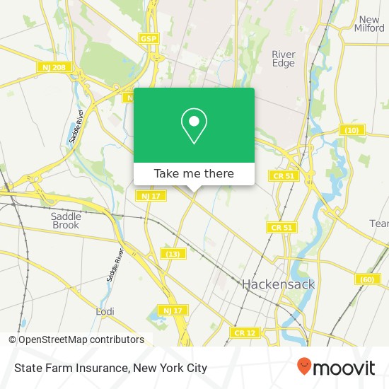 Mapa de State Farm Insurance