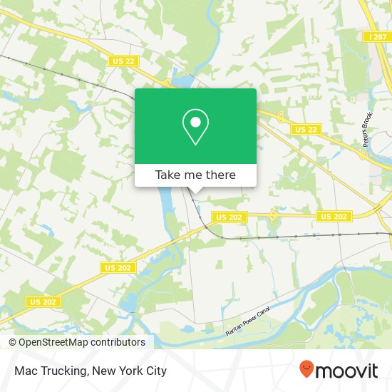 Mac Trucking map