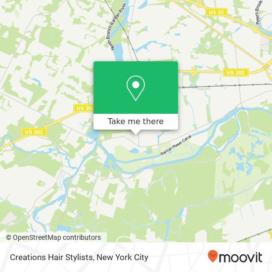 Creations Hair Stylists map