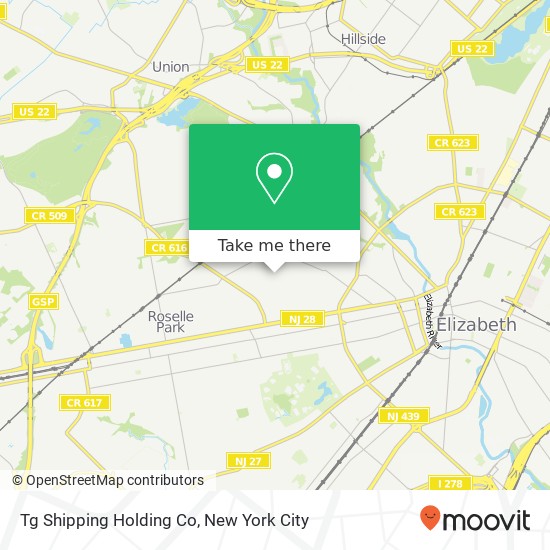 Mapa de Tg Shipping Holding Co