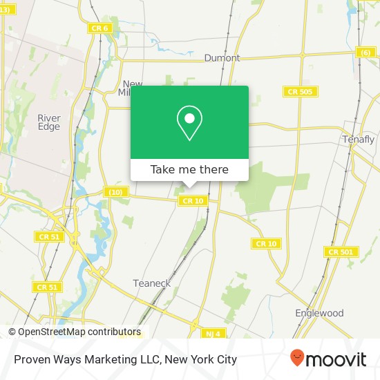 Proven Ways Marketing LLC map