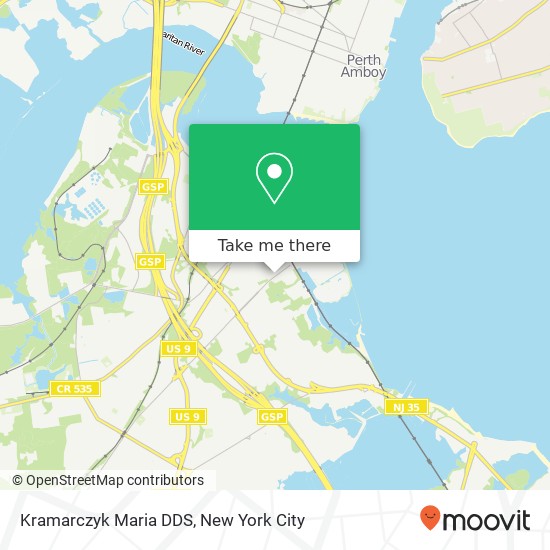 Mapa de Kramarczyk Maria DDS
