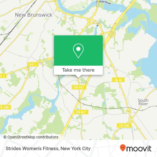 Mapa de Strides Women's Fitness