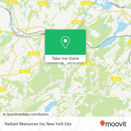 Mapa de Radiant Resources Inc