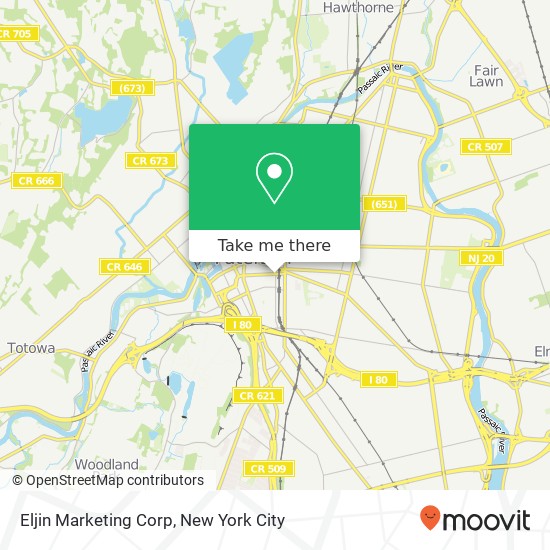 Mapa de Eljin Marketing Corp