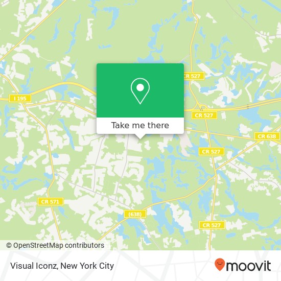 Visual Iconz map