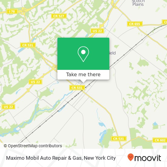 Mapa de Maximo Mobil Auto Repair & Gas