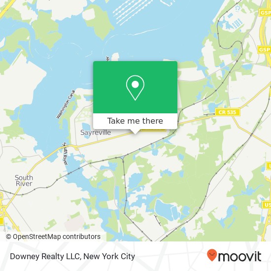 Mapa de Downey Realty LLC