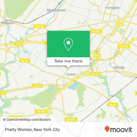 Pretty Women map