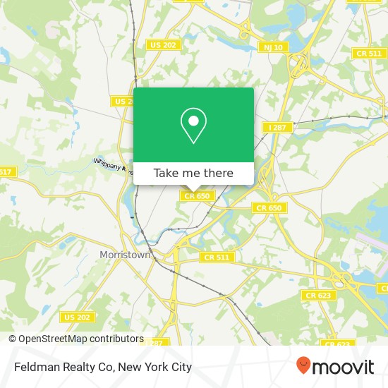 Feldman Realty Co map