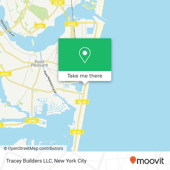 Tracey Builders LLC map