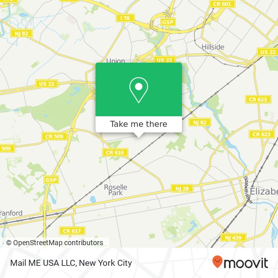 Mail ME USA LLC map