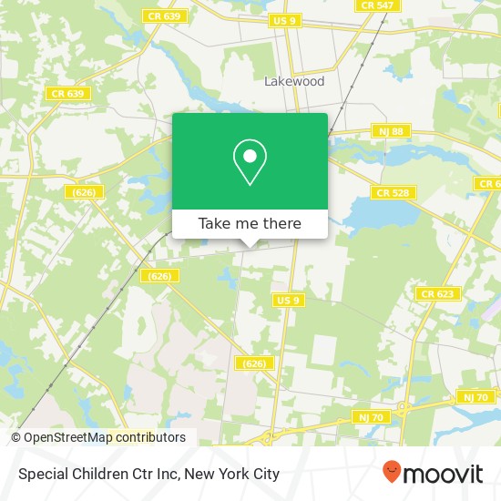 Special Children Ctr Inc map