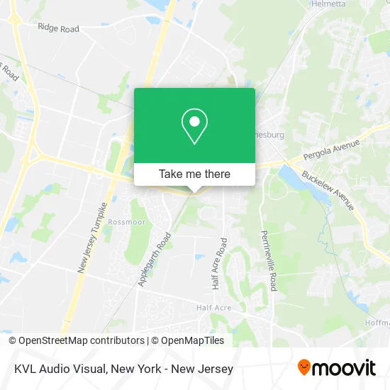 KVL Audio Visual map