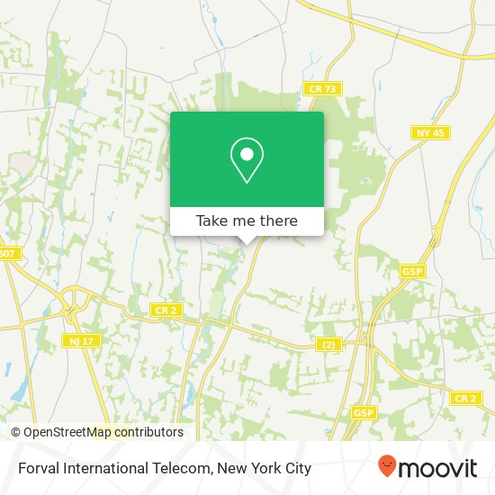 Forval International Telecom map