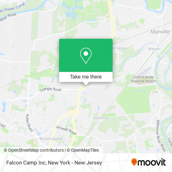 Falcon Camp Inc map