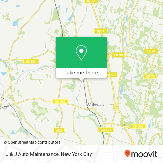 Mapa de J & J Auto Maintenance