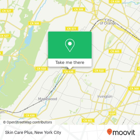 Mapa de Skin Care Plus