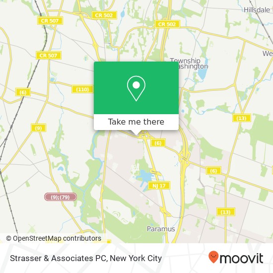 Mapa de Strasser & Associates PC