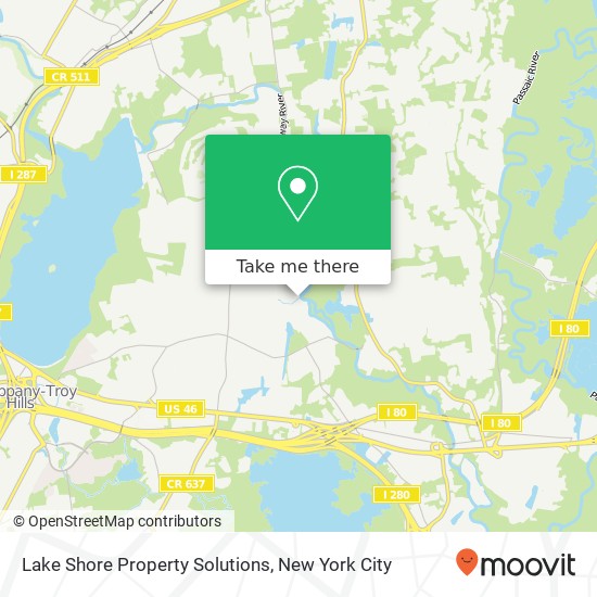Lake Shore Property Solutions map
