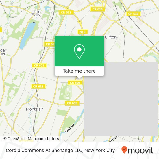 Mapa de Cordia Commons At Shenango LLC