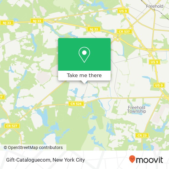 Gift-Cataloguecom map
