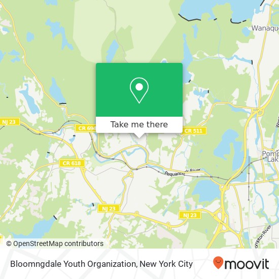 Bloomngdale Youth Organization map