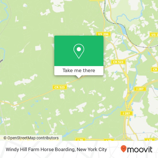 Mapa de Windy Hill Farm Horse Boarding