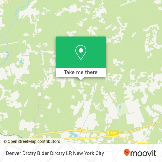 Denver Drctry Blder Dirctry LP map