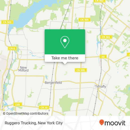 Mapa de Ruggero Trucking