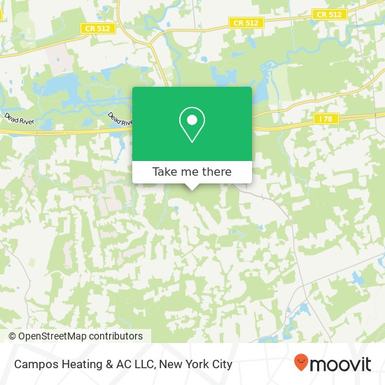 Mapa de Campos Heating & AC LLC