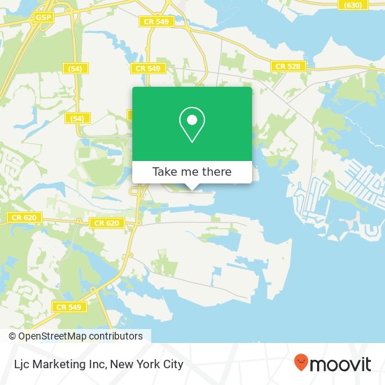 Ljc Marketing Inc map