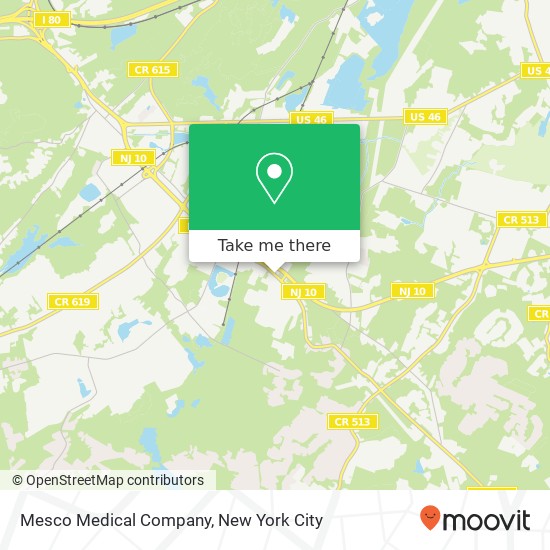 Mesco Medical Company map
