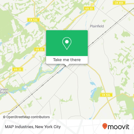 Mapa de MAP Industries