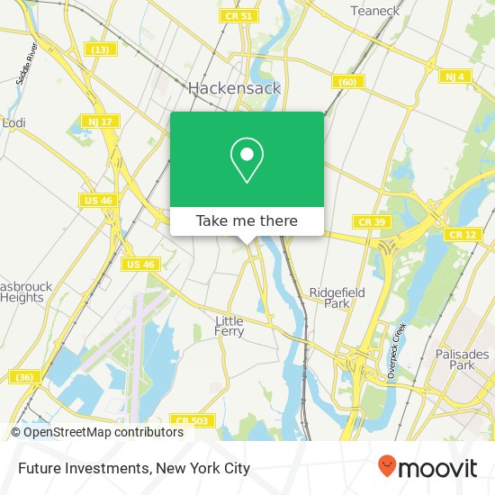 Future Investments map