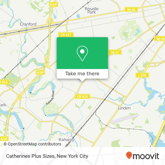 Catherines Plus Sizes map