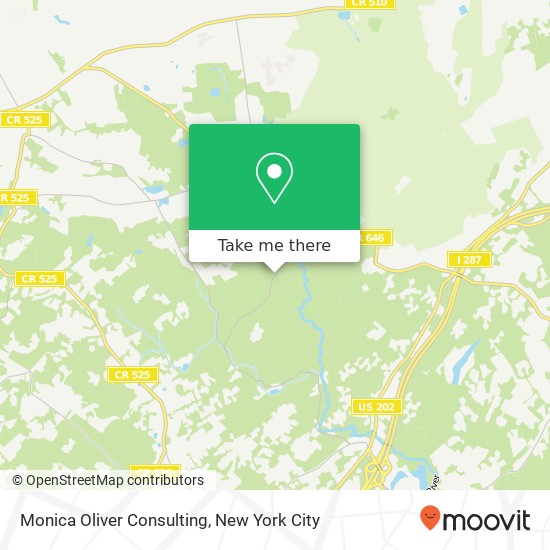 Monica Oliver Consulting map